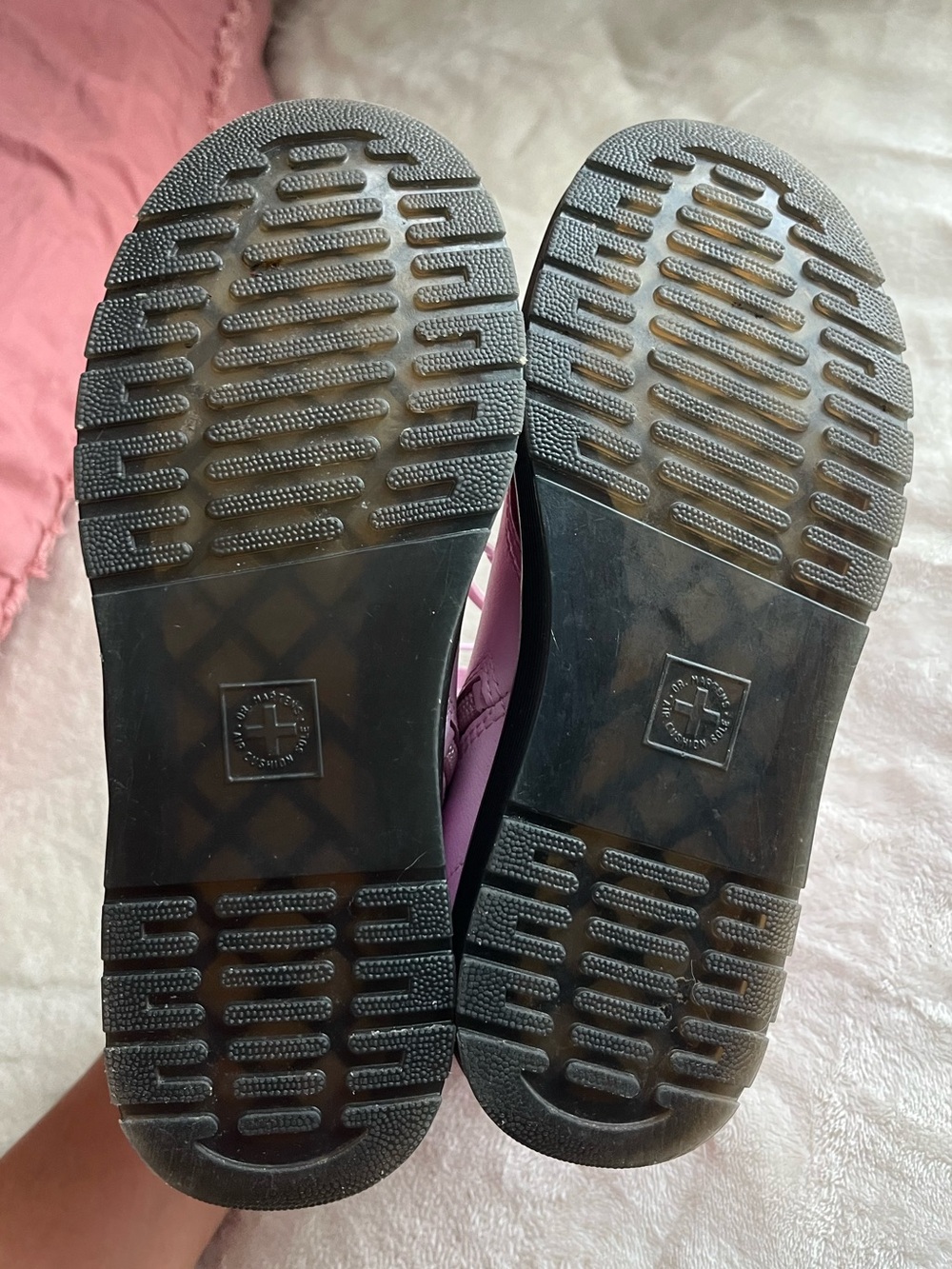 Dr. Marten’s Kids Pastel Lilac Lace-Up Leather Boots - Picture 5 of 5